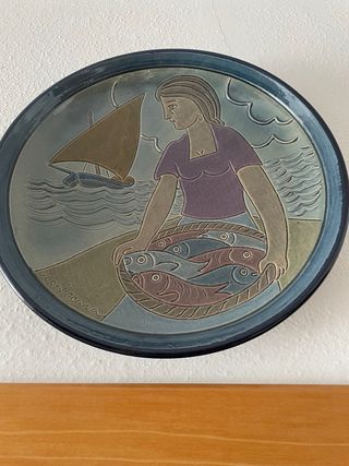 Piatto in ceramica Vila Clará