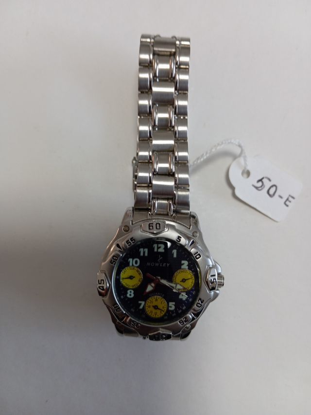 Reloj Nowley Acero Sumergible Azul