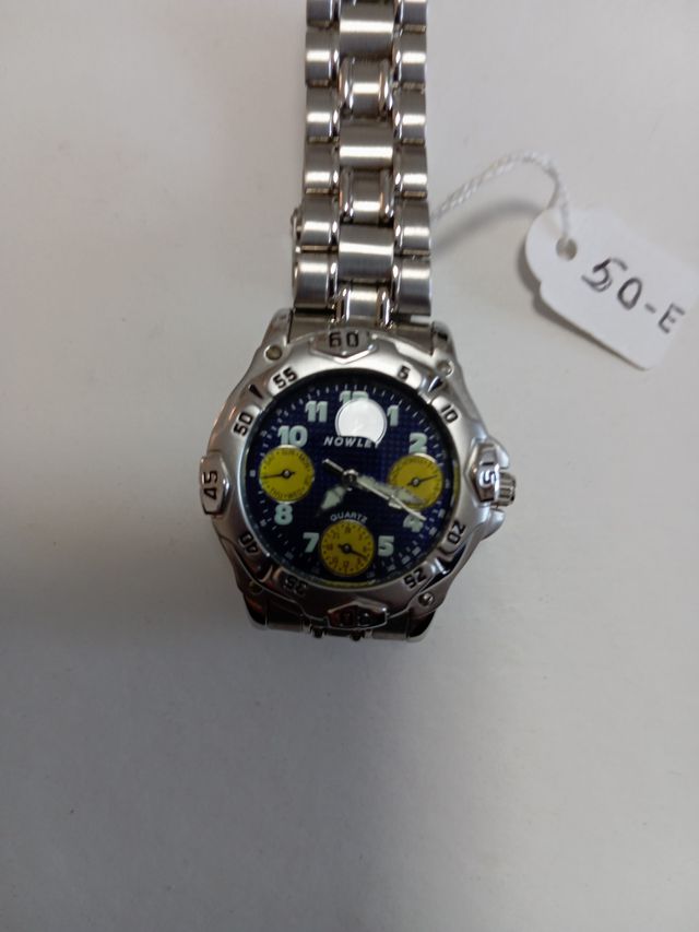 Reloj Nowley Acero Sumergible Azul