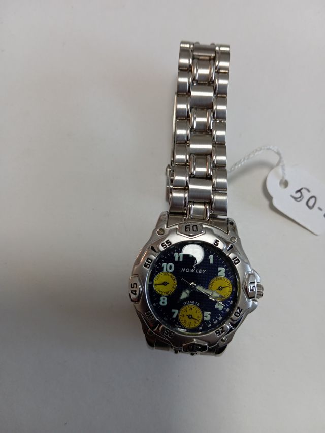 Reloj Nowley Acero Sumergible Azul