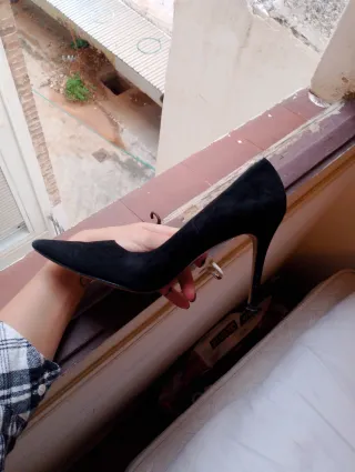 Zapatos de tacón Lodi negros 11cm