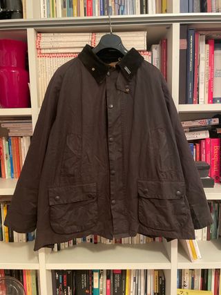 Barbour Bedale Vintage Waxed Jacket M trench uk