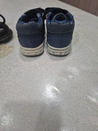 Scarpe neonato marroni due paia numero 19 e 20