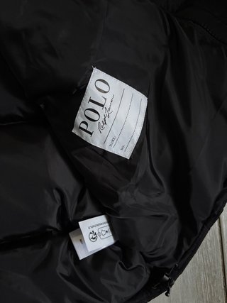 Abrigo Ralph Lauren Negro