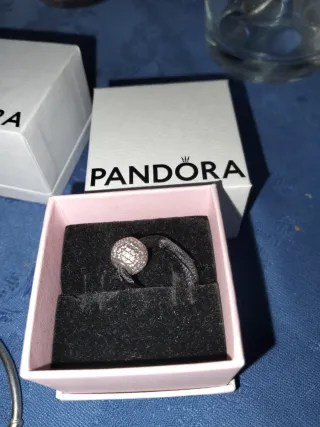 Pandora Charm Plata Circonitas