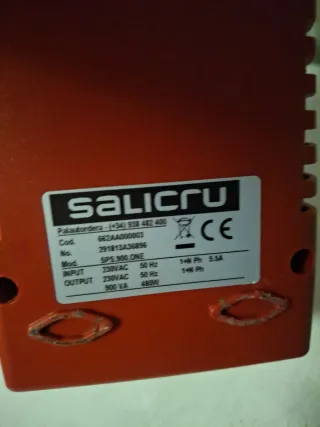 Salicru SPS ONE Batería UPS