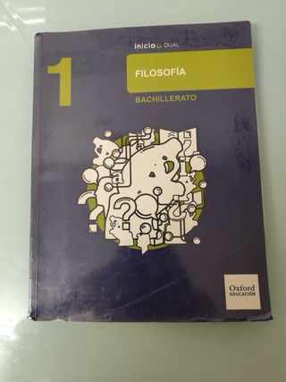 Libro filosofía 1 Bachillerato