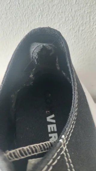 Zapatillas Converse plataforma negras