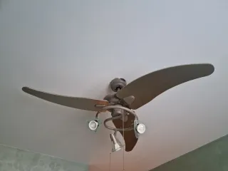 Ventilador de techo con lámpara