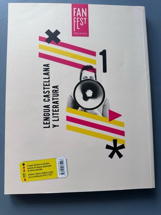 Libro de texto 1ºBachiller.