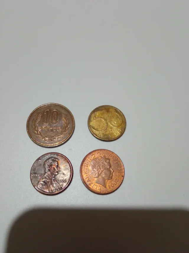 Colección monedas extranjeras