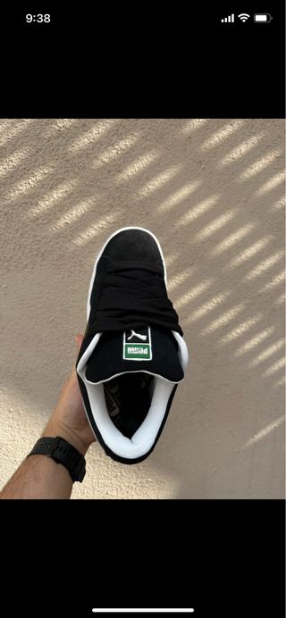 Puma Suede XL Negras Talla 44 Nuevas