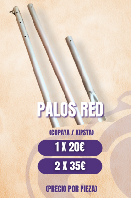 Partes de palos - redes de vóley playa Decathlon