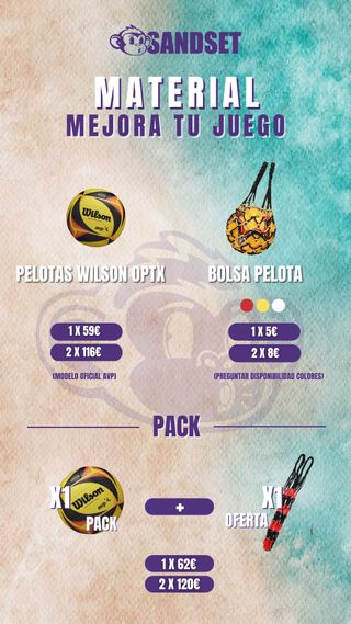 Partes de palos - redes de vóley playa Decathlon