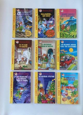 LIBROS DE GERONIMO STILTON
