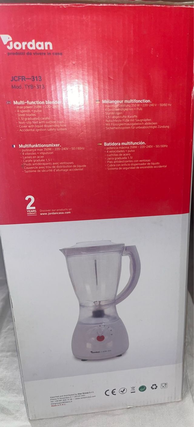 Frullatore Jordan JCFR-313 350W