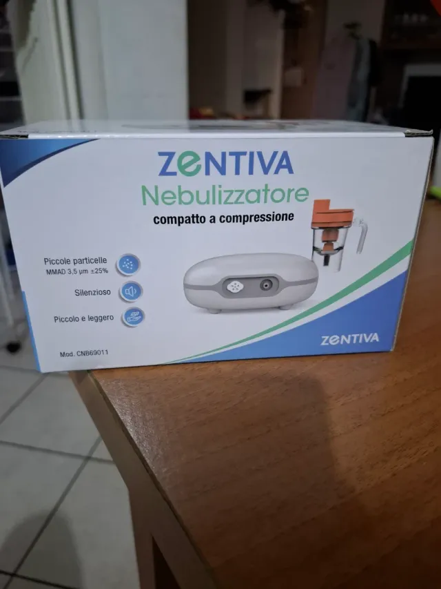 Nebulizzatore Zentiva compatto a compressione