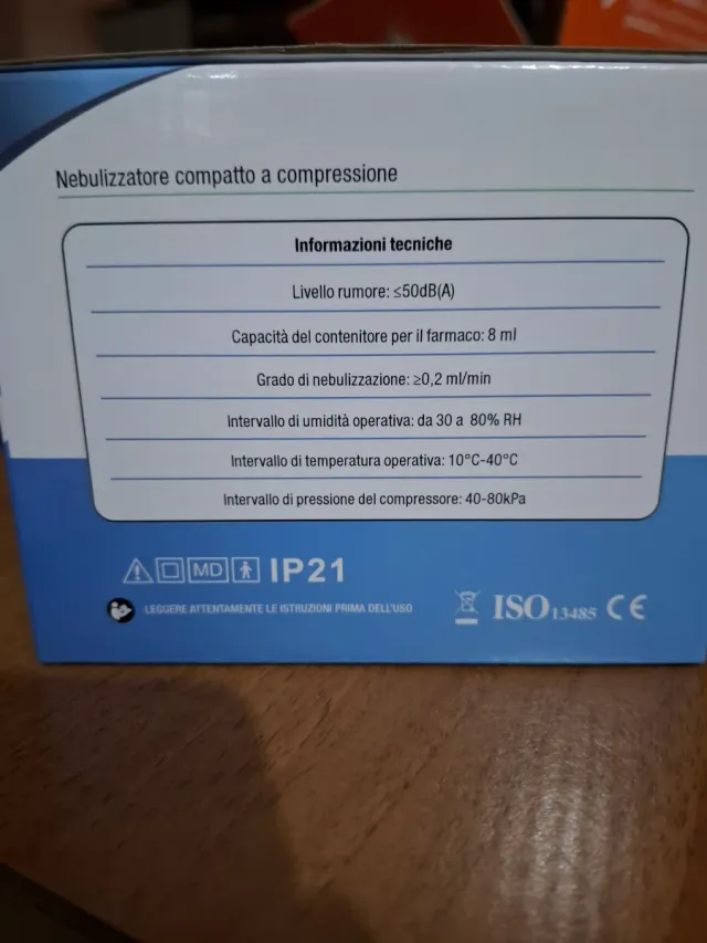 Nebulizzatore Zentiva compatto a compressione