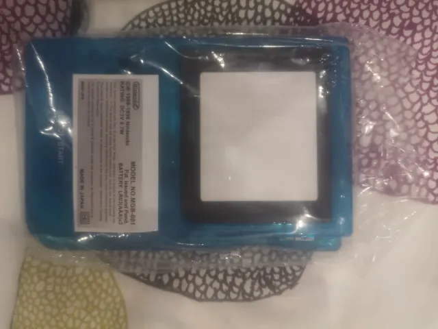 Custodia blu per Nintendo Game Boy Pocket