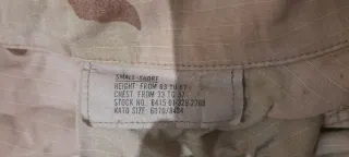 Uniforme Desierto 3 Colores Original USA