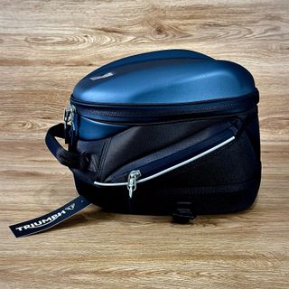 Bolsa trasera moto liberación rápida