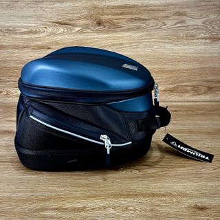 Bolsa trasera moto liberación rápida