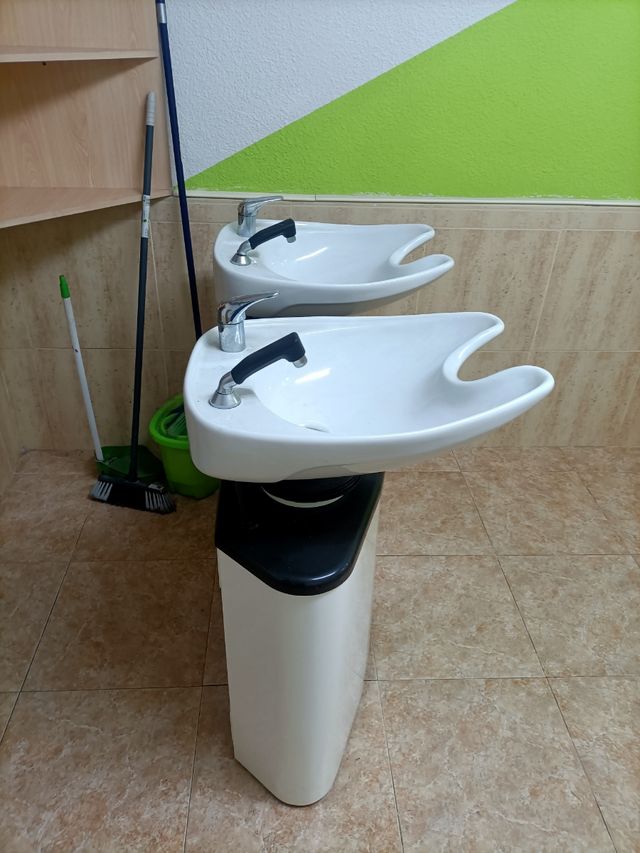 Doble lavacabezas profesional