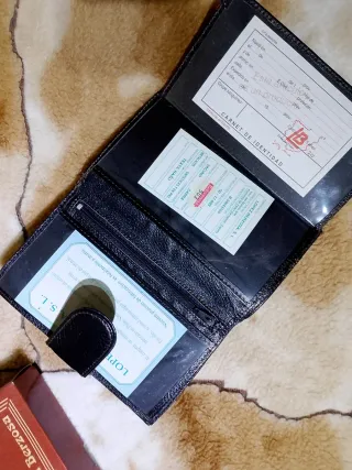 Cartera Lopez Berzosa Negra Hombre