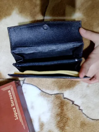 Cartera Lopez Berzosa Negra Hombre