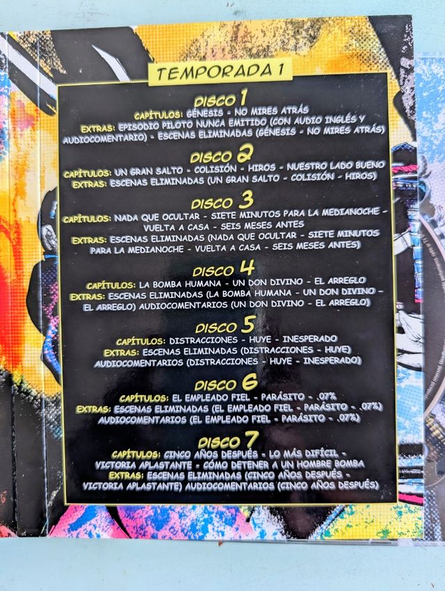 DVD Héroes Temporadas 1 y 2 Completas