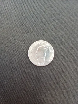 4 Monedas de Plata Honduras
