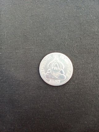 4 Monedas de Plata Honduras