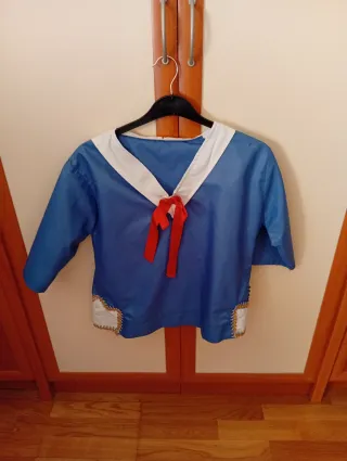 Disfraz Cosplay Azul con peluca