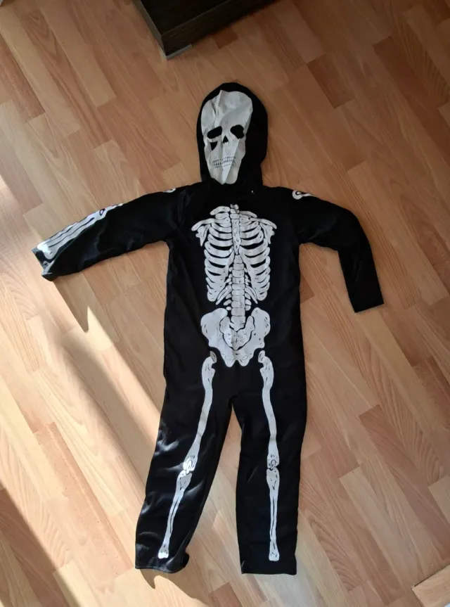 Disfraz esqueleto infantil