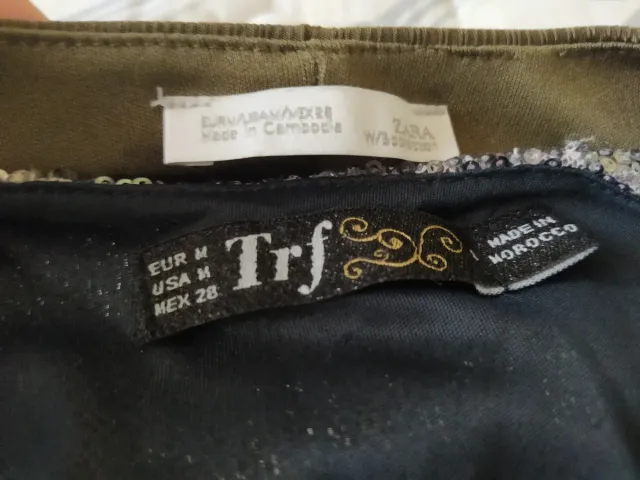 Lote 2 Vestidos Zara Talla M