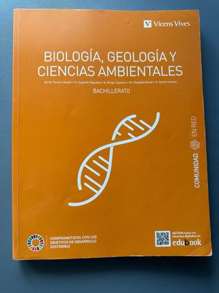 Libro de texto 1ºBachiller