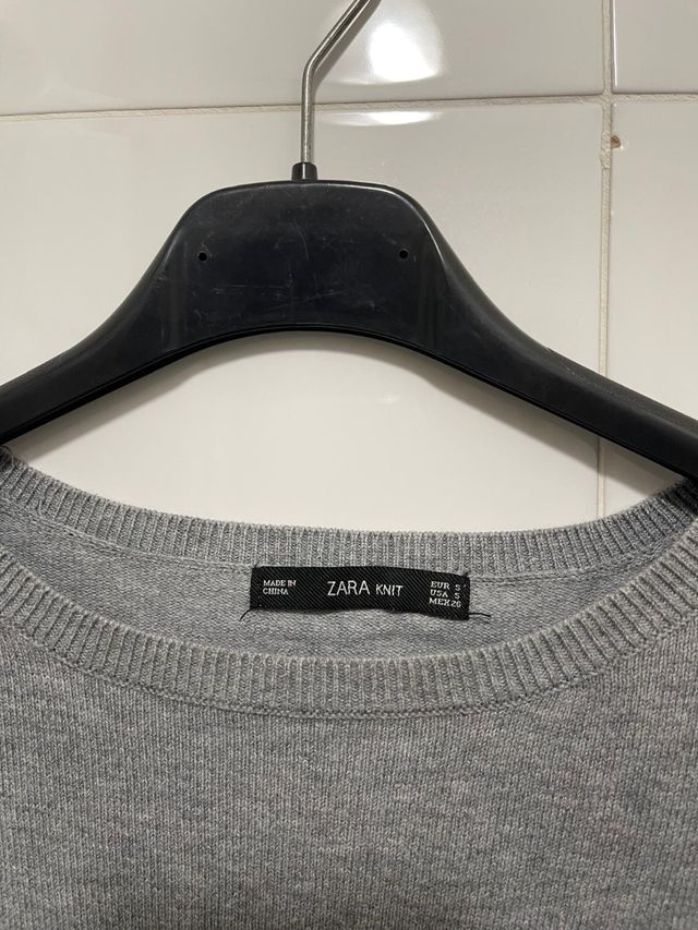 Maglioncino Zara donna grigio