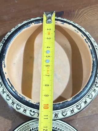 Vaso Ceramica Greco Terracotta