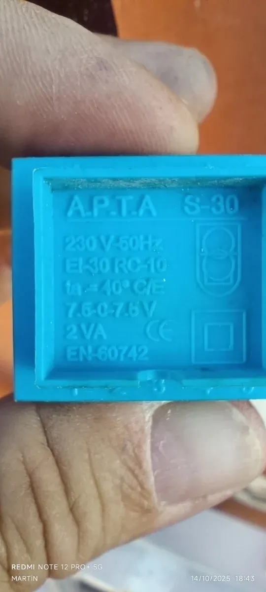 Transformador A.P.T.A S-30 230V