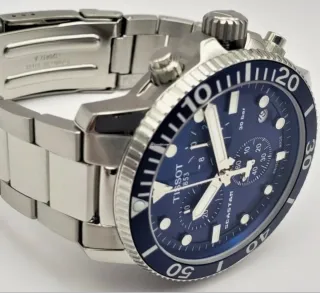 Tissot Seastar Cronógrafo Azul Nuevo