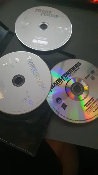 Set 3 Películas Transformers DVD