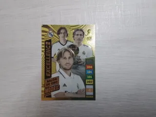 Carta Adrenalyn XL Modric Balón de Oro
