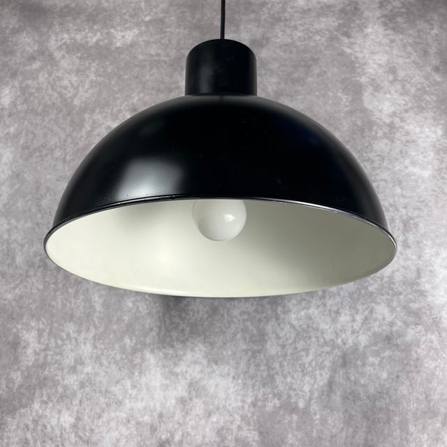 Lámpara colgante Jo Hammerborg negra