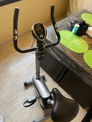 Bicicleta Estática Plata