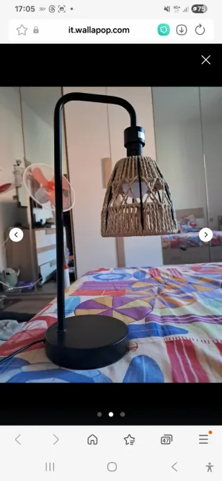 Coppia di lampade Maison du Monde