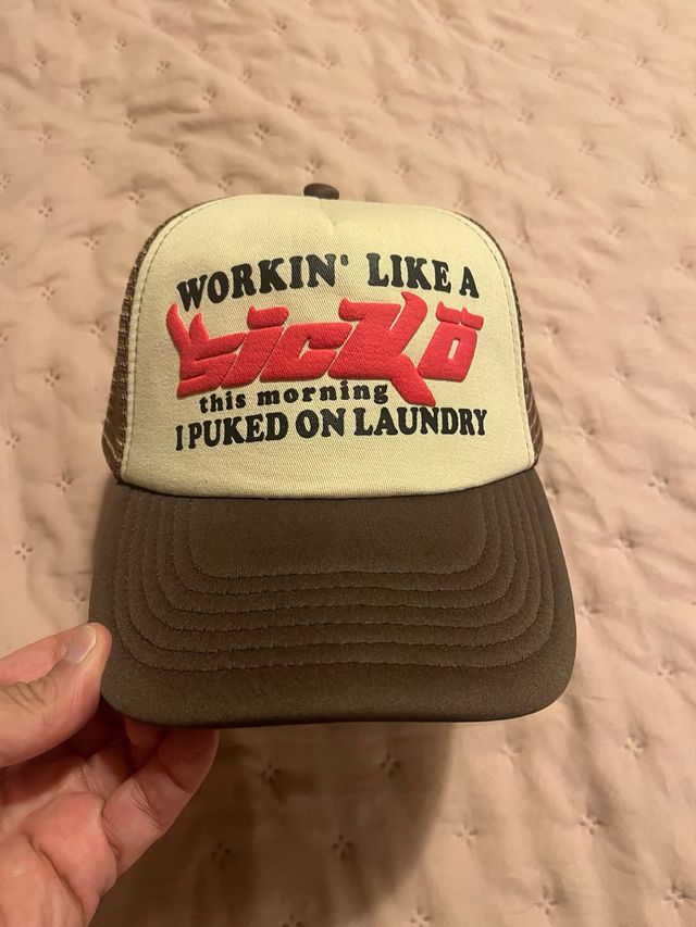 Gorra Sicko Workin' Like A Sicko
