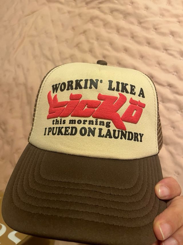 Gorra Sicko Workin' Like A Sicko