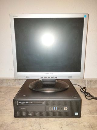 Ordenador HP y Monitor