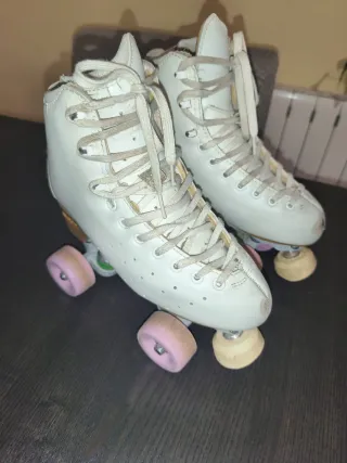 Patines artísticos Edea blancos