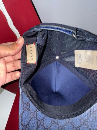 Gorra Gucci Ophidia Azul talla M